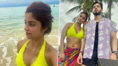 Sayantani Ghosh Sizzles in Sexy Neon Beachwear, Naagin Actress Celebrates Her Second Marriage Anniversary in Thailand (View Pic & Watch Video)